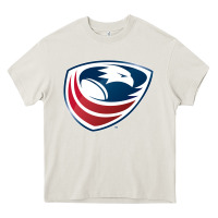 Cream usa rugby Heavy Core Tee - linhVisuals