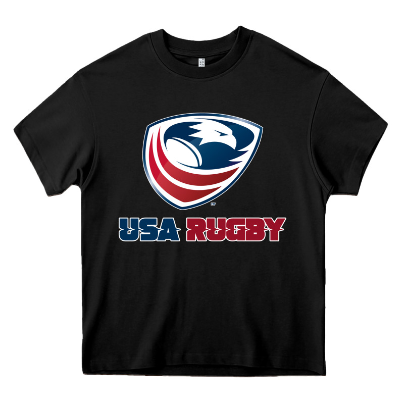 Usa Rugby Heavy Core Tee by linhVisuals | Teevron