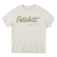 Cream peterbilt class pays   trucker quote Heavy Core Tee - linhVisuals