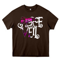 Chocolate Brown pierce the veil black Heavy Core Tee - linhVisuals