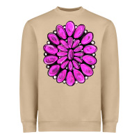 Mushroom pink gemstone Heavyweight Sweatshirt - RanaPortraitStore