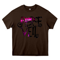 Chocolate Brown pierce the veil twhite Heavy Core Tee - linhVisuals
