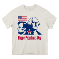Cream presidents day Heavy Core Tee - linhVisuals