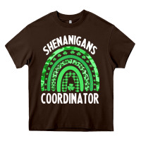 Chocolate Brown shenanigans t  shirt shenanigans coordinator t  shirt Heavy Core Tee - linhVisuals