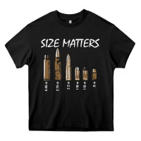 Black size matters Heavy Core Tee - linhVisuals