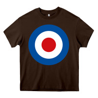 Chocolate Brown suitable-the-who-target-worn Heavy Core Tee - linhVisuals