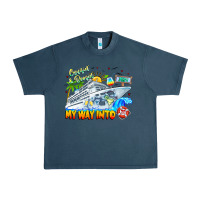 Midnight Navy 2024 Cruisin Urban Heavy Tee - CowhideDigitalArt