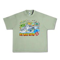 Oil Green 2024 Cruisin Urban Heavy Tee - CowhideDigitalArt