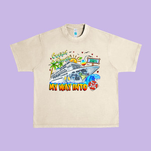 2024 Cruisin Urban Heavy Tee Designed By Cowhidedigitalart
