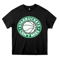 Black starbuckets can't Heavy Core Tee - linhVisuals