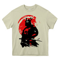 Mossy samurai warrior Heavy Core Tee - linhVisuals