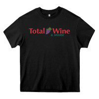 Total And Wine & More   Wine Drinker Heavy Core Tee | Teevron