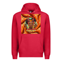 Cardinal fall african girl Premium Hoodie - BarkalooDesign