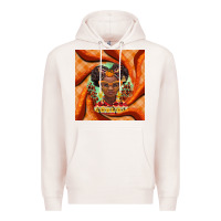 Pale Pink fall african girl Premium Hoodie - BarkalooDesign