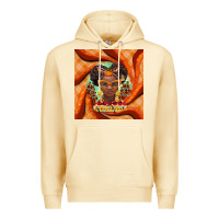 Pina Colada fall african girl Premium Hoodie - BarkalooDesign