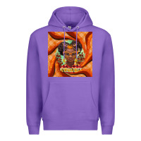 Purple fall african girl Premium Hoodie - BarkalooDesign