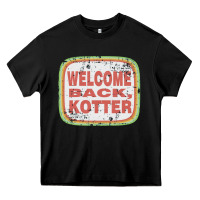 Black welcome back, kotter Heavy Core Tee - linhVisuals