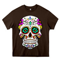 Sugar Skull Heavy Core Tee | Teevron