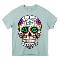 Arona sugar skull Heavy Core Tee - linhVisuals