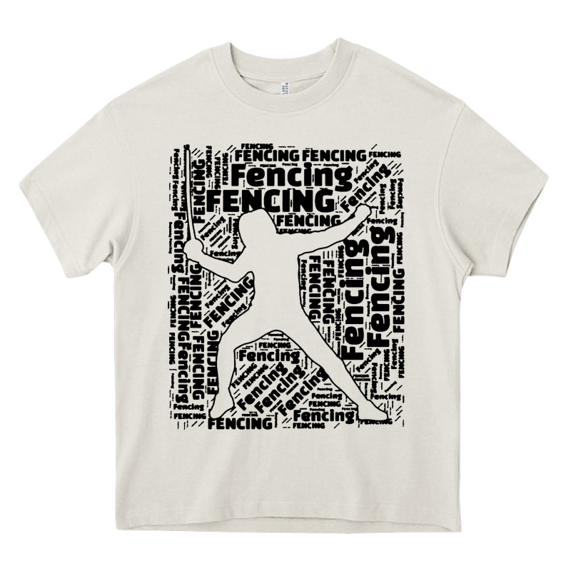 Fencing Sport Heavy Core Tee by linhVisuals | Teevron