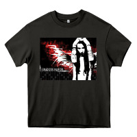 Asphalt Marilyns angel with scabbed wings Heavy Core Tee - linhVisuals