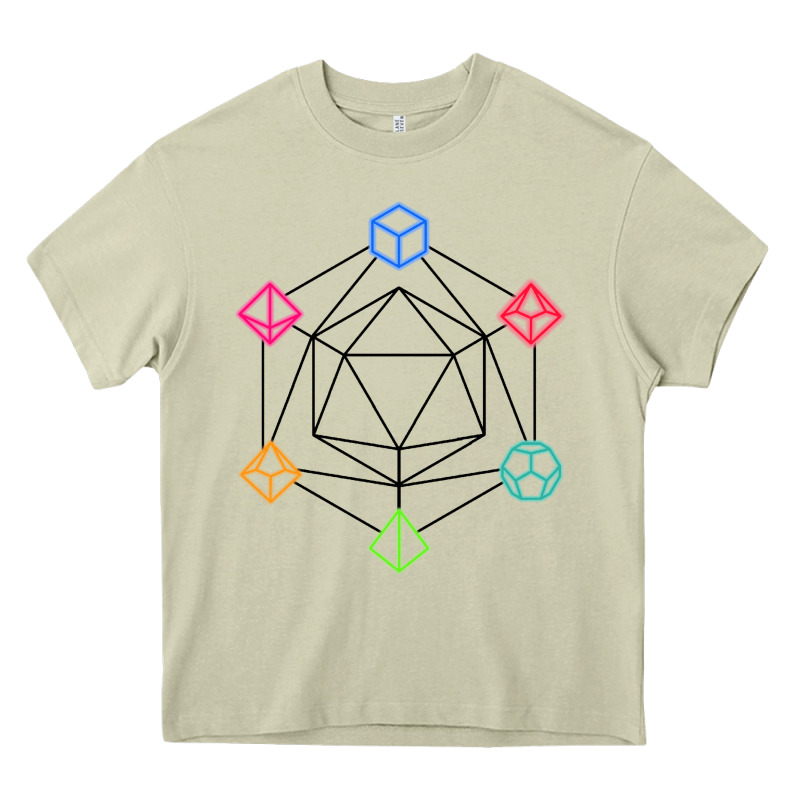 Minimal Dnd Heavy Core Tee by linhVisuals | Teevron