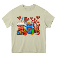 Mossy Basketball Coffee Cups Heavy Core Tee - FaDigitalArtStudio