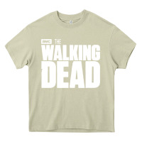Mossy the walking dead blood Heavy Core Tee - linhVisuals