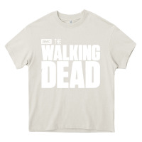 Cream the walking dead blood Heavy Core Tee - linhVisuals