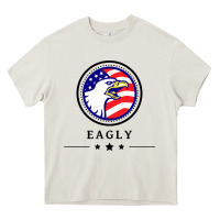 Cream peacemaker eagly Heavy Core Tee - linhVisuals