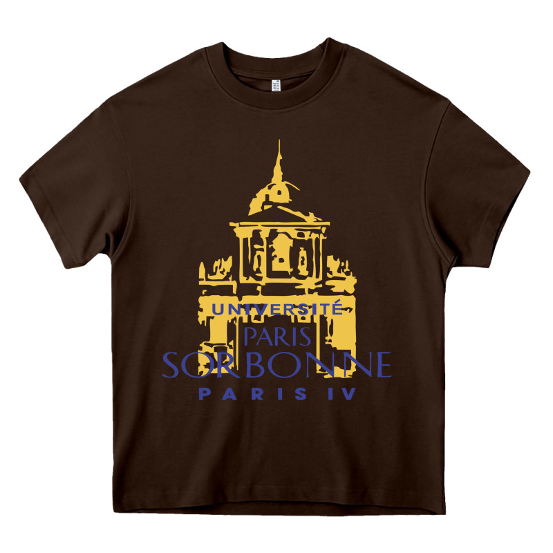 Universite Paris La Sorbonne Heavy Core Tee by linhVisuals | Teevron