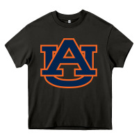 Asphalt Auburn tiger Heavy Core Tee - linhVisuals