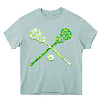 Arona funny lacrosse st patricks day boys men shamrock ball t shirt Heavy Core Tee - linhVisuals