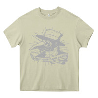 Mossy wash your damn hands Heavy Core Tee - linhVisuals