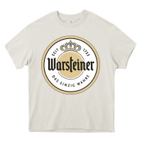 Cream warsteiner Heavy Core Tee - linhVisuals