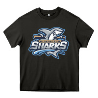 Asphalt wilmington sharks Heavy Core Tee - linhVisuals