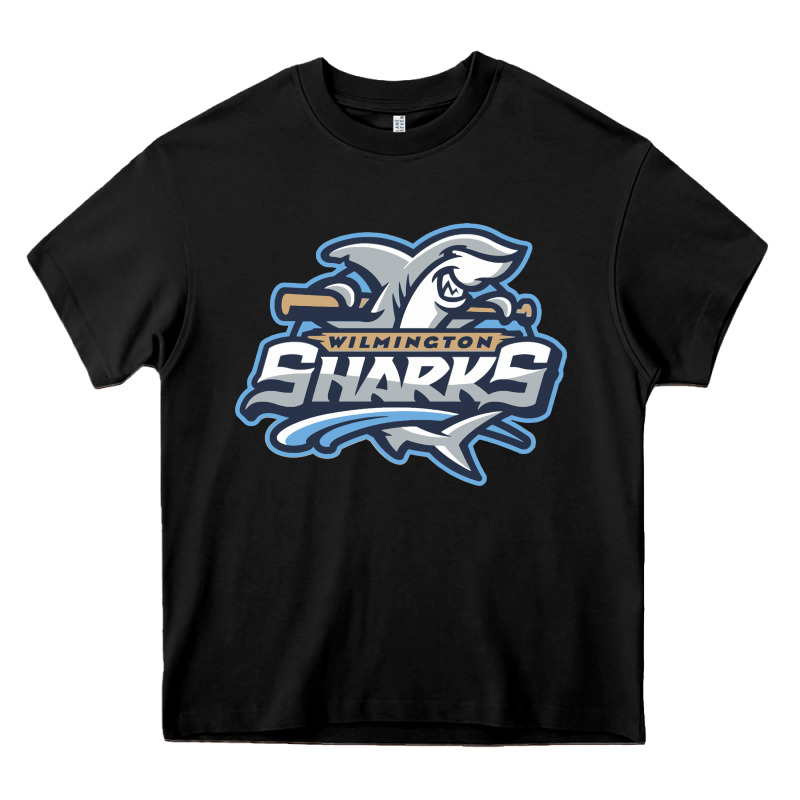 Wilmington Sharks Heavy Core Tee by linhVisuals | Teevron