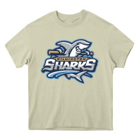 Mossy wilmington sharks Heavy Core Tee - linhVisuals