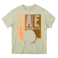Mossy black history month bae black and educated melanin women t shirt Heavy Core Tee - linhVisuals