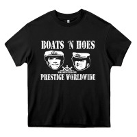 Black boats n hoes funny meme t shirt Heavy Core Tee - linhVisuals