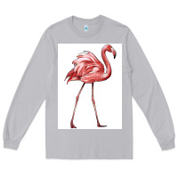 Moon Dust Pink Flamingo Long Sleeve Tee - LillyAllenDesigns