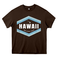 Chocolate Brown hawaii the aloha state   aloha hawaiian from the islands!! t shirt Heavy Core Tee - linhVisuals