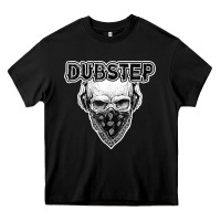 Black dubstep shirt   electronic music lover gift for men  women Heavy Core Tee - linhVisuals