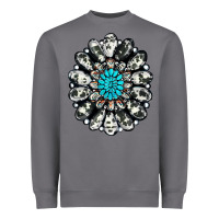 Storm cowhide aztec gemstone Heavyweight Sweatshirt - RanaPortraitStore