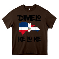 Chocolate Brown dimelo ke lo ke dominican republic shirt for men woman kids t shirt Heavy Core Tee - linhVisuals