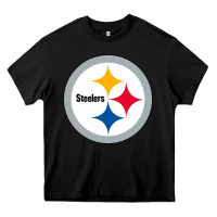 Black pittsburgh SPORT Heavy Core Tee - linhVisuals