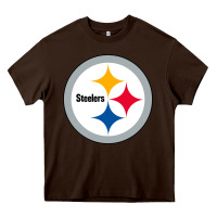 Chocolate Brown pittsburgh SPORT Heavy Core Tee - linhVisuals