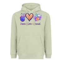 Matcha Peace Love Dental Heavyweight Hoodie - Jasminsmagicworld
