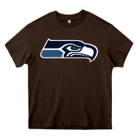 Chocolate Brown seattle sports Heavy Core Tee - linhVisuals