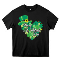 Black happy st patricks day funny irish Heavy Core Tee - linhVisuals
